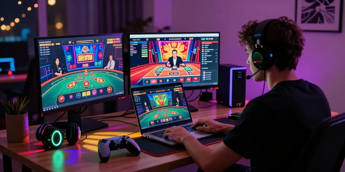 Engaging online gambling experience at trang chủ au88 with vibrant visuals and immersive atmosphere.