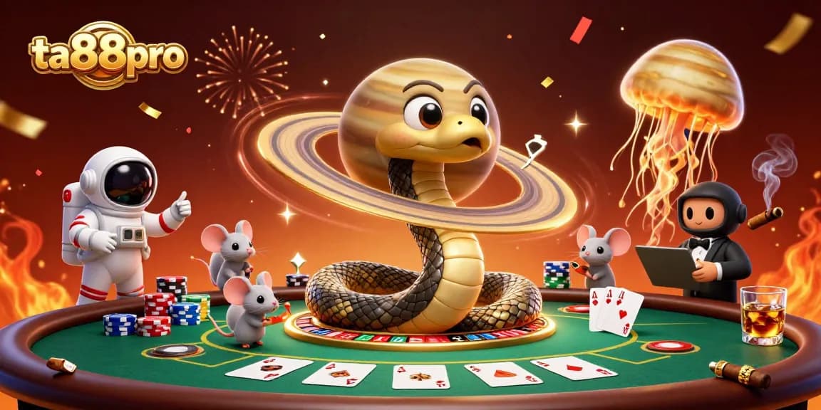 Experience thrilling gameplay at ta88pro with captivating cosmic casino elements and vibrant visuals.