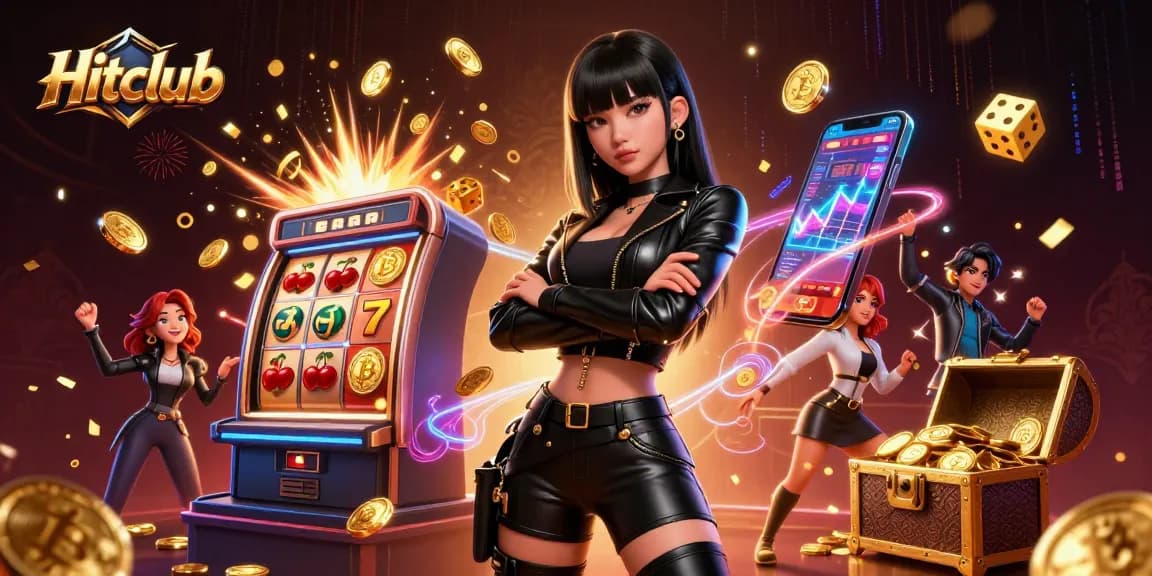 Experience the elite gaming world at Hitclub, featuring dynamic slot action and rich golden visuals.