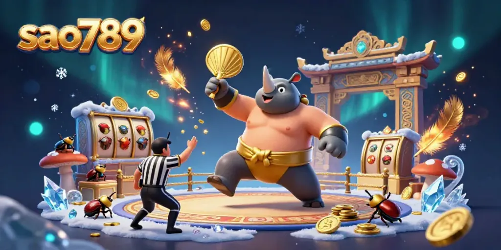 Sao789 fills the arena with excitement, capturing a dynamic betting moment from an online casino.