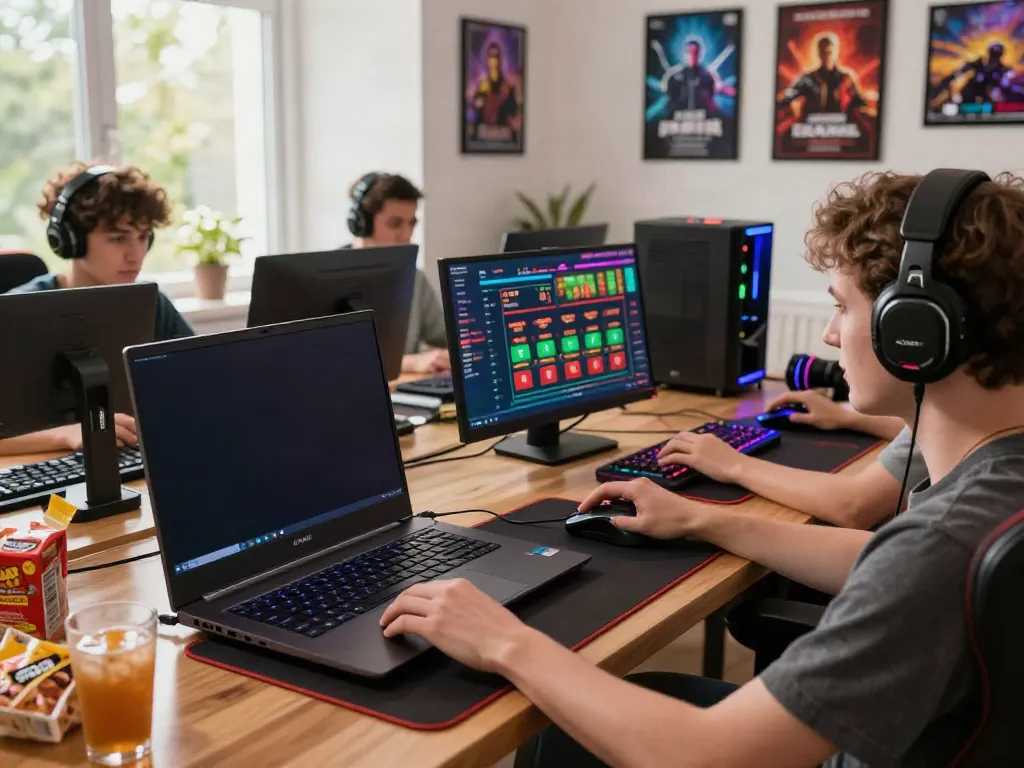 Exciting GEM88 online gaming experience with vibrant setup and player engagement.