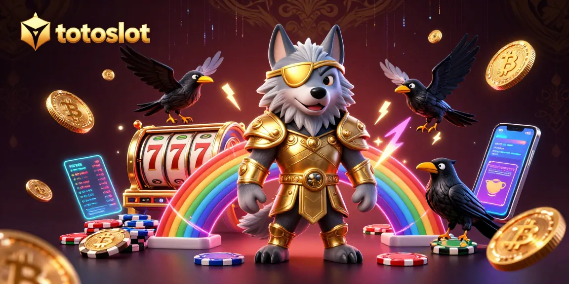 Experience the thrill of totoslot with captivating 3D Norse-inspired characters and dynamic casino elements.