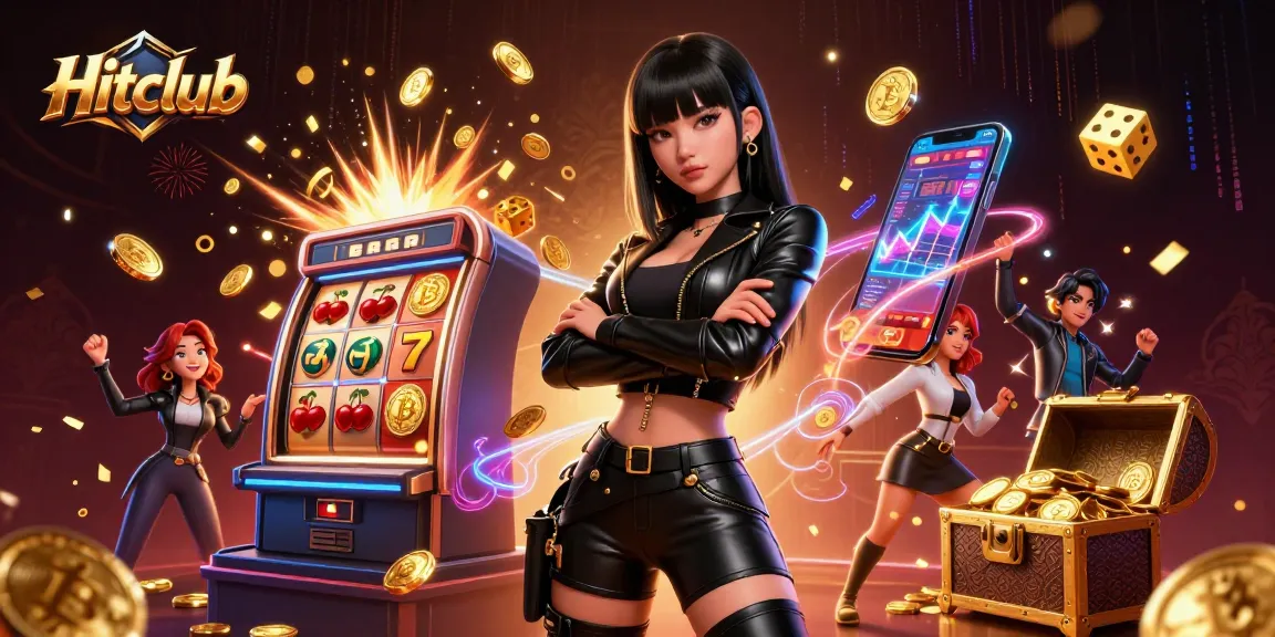 Experience the elite gaming world at Hitclub, featuring dynamic slot action and rich golden visuals.