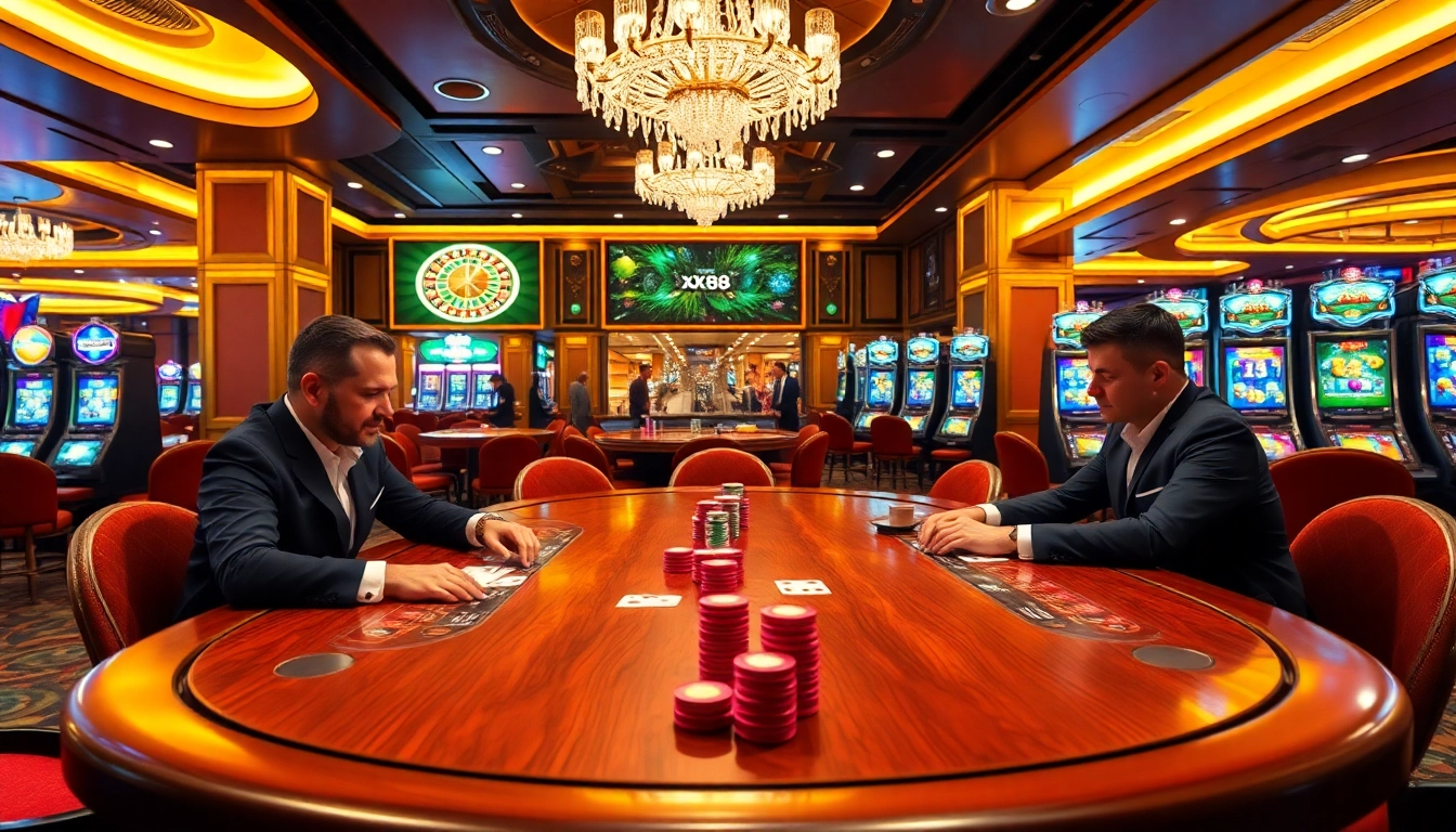 Experience the excitement of high-stakes poker at https://xx88.casino/ with vibrant casino ambiance and thrilling gameplay.