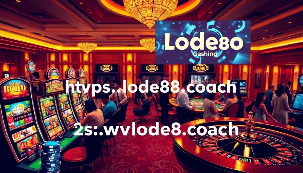Experience thrilling online gambling at https://lode88.coach/ with exciting games and vibrant visuals.