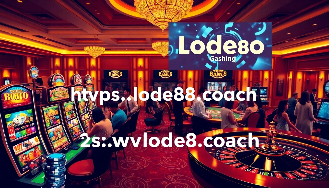 Experience thrilling online gambling at https://lode88.coach/ with exciting games and vibrant visuals.