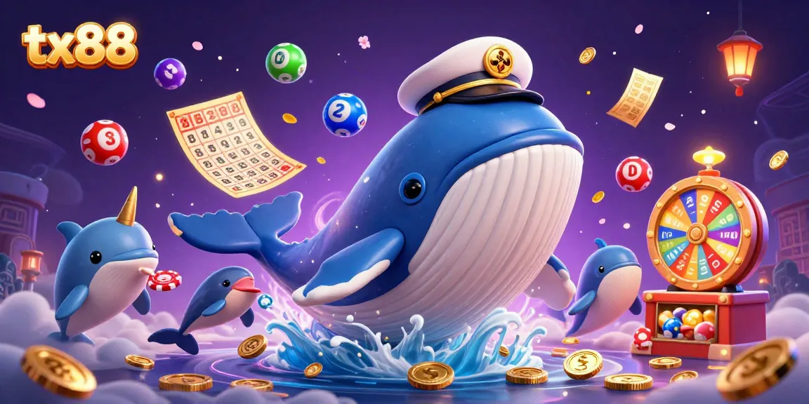 Experience winning excitement with tx88 in this vibrant 3D casino illustration featuring playful characters.
